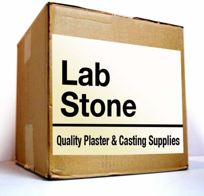 25 pounds Blue Dental Lab Stone, Type III Gypsum with Free and Fast