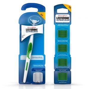Listerine ULTRACLEAN Access Flosser with 36 Refills, Mint Flavored (Original Version) - FOR LARGE HANDS