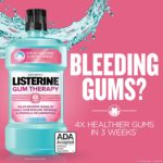 Listerine Gum Therapy Antiplaque & Anti-Gingivitis Mouthwash, Antiseptic Oral Rinse
